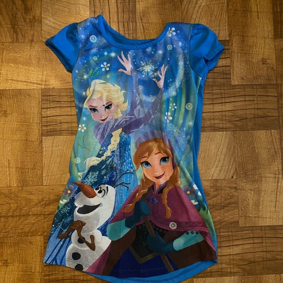 Disney Frozen nightgown size XS 4/5